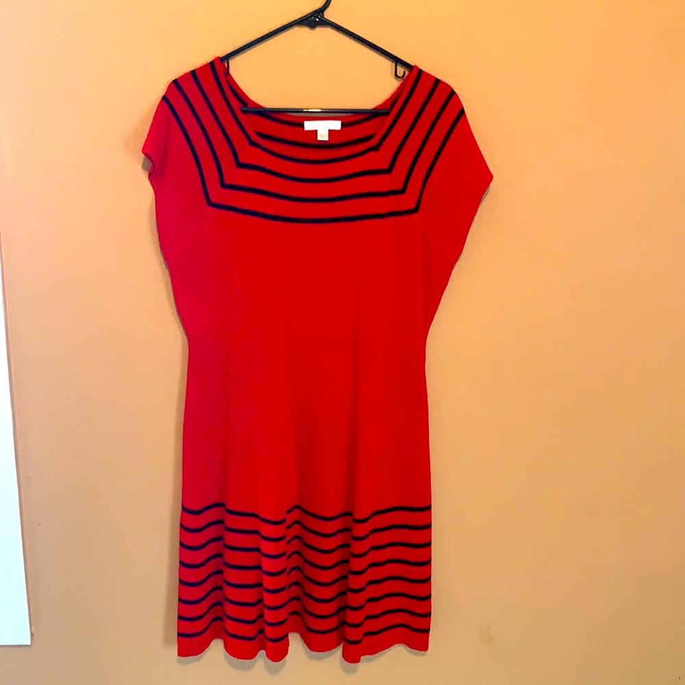 Red Sweater Dress